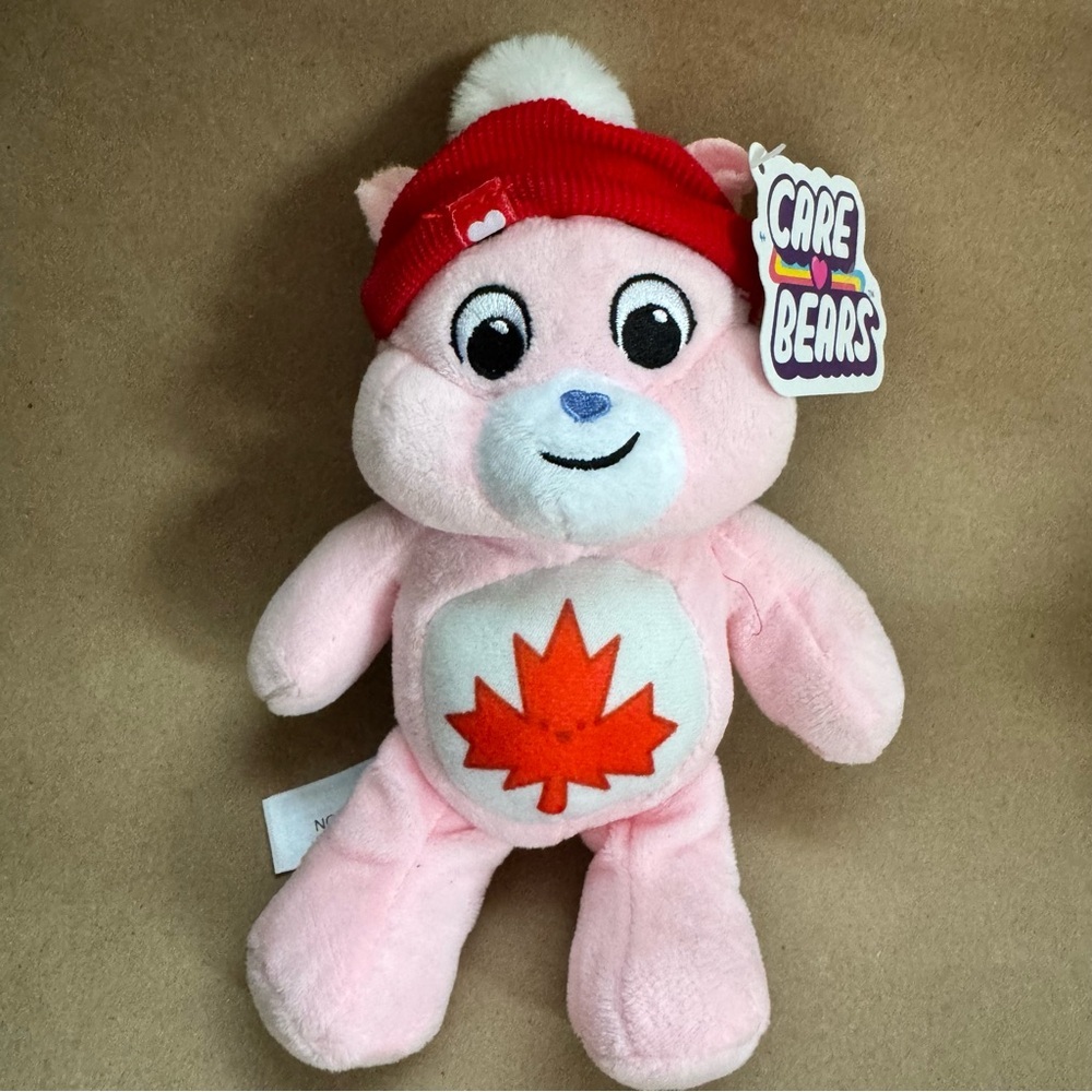 NWT True North Canada 8” Care Bear Small Plush.